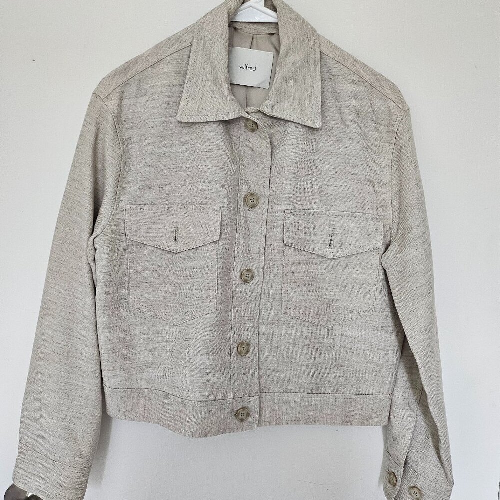 Aritzia Linen Jacket